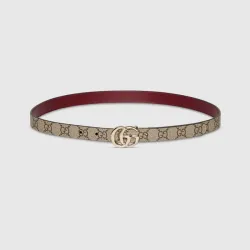 Women's  AAA+ Belts Reversible GG Marmont thin belt #B52373