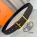 HERMES AAA+ Belts Luxury Design Fashion Original leather  Genuine packaging width:3.2cm #B53921