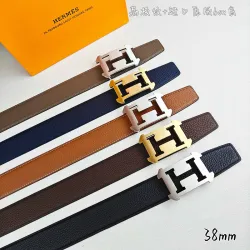 HERMES AAA+ Belts Luxury Design Fashion Original leather  Genuine packaging width:3.8cm #B53922