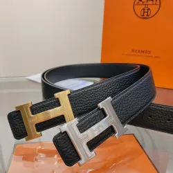 HERMES AAA+ Belts Luxury Design Fashion Original leather  Genuine packaging width:3.8cm #B53924