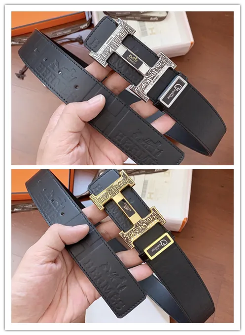 HERMES AAA+ Belts Luxury Design Fashion Original leather  Genuine packaging width:3.8cm #B53925