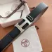 HERMES AAA+ Belts Luxury Design Fashion Original leather  Genuine packaging width:3.8cm #B53927