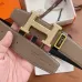 HERMES AAA+ Belts Luxury Design Fashion Original leather  Genuine packaging width:3.8cm #B53927
