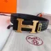 HERMES AAA+ Belts Luxury Design Fashion Original leather  Genuine packaging width:3.8cm #B53931