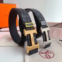 HERMES AAA+ Belts Luxury Design Fashion Original leather  Genuine packaging width:3.8cm #B53931