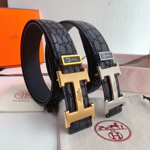 HERMES AAA+ Belts Luxury Design Fashion Original leather  Genuine packaging width:3.8cm #B53931
