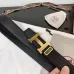 HERMES AAA+ Belts Luxury Design Fashion Original leather  Genuine packaging width:3.8cm #B53932