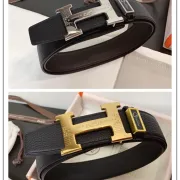 HERMES AAA+ Belts Luxury Design Fashion Original leather  Genuine packaging width:3.8cm #B53932