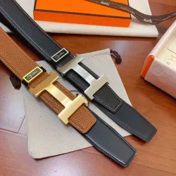 HERMES AAA+ Belts Luxury Design Fashion Original leather  Genuine packaging width:3.8cm #B53936