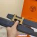 HERMES AAA+ Belts Luxury Design Fashion Original leather  Genuine packaging width:3.8cm #B53939