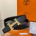 HERMES AAA+ Belts Luxury Design Fashion Original leather  Genuine packaging width:3.8cm #B53939