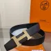 HERMES AAA+ Belts Luxury Design Fashion Original leather  Genuine packaging width:3.8cm #B53939