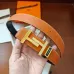 HERMES AAA+ Belts Luxury Design Fashion Original leather  Genuine packaging width:3.8cm #B53941