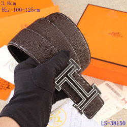 HERMES AAA+ Leather Belts W3.8cm #9129486