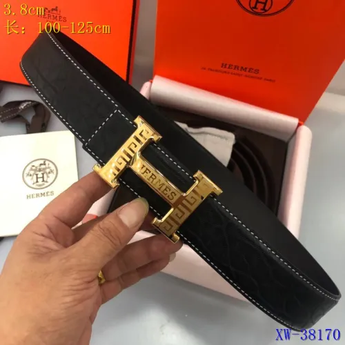 HERMES AAA+ Leather Belts W3.8cm #9129509