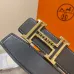Luxury Design Fashion Original leather HERMES AAA+ Belts Genuine packaging width:3.8cm #B53900