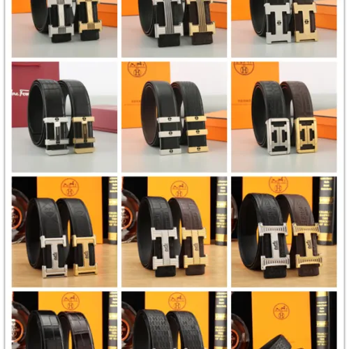 Luxury Design Fashion Original leather HERMES AAA+ Belts Genuine packaging width:3.8cm #B53910