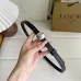 Loewe Leather Belts Luxury Design Fashion Original leather Genuine packaging width:1.5cm #B53945