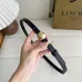 Loewe Leather Belts Luxury Design Fashion Original leather Genuine packaging width:1.5cm #B53945