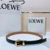 Loewe Leather Belts Luxury Design Fashion Original leather Genuine packaging width:2.0cm #B53942