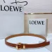 Loewe Leather Belts Luxury Design Fashion Original leather Genuine packaging width:2.0cm #B53942