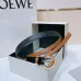 Loewe Leather Belts Luxury Design Fashion Original leather Genuine packaging width:2.0cm #B53942