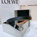 Loewe Leather Belts Luxury Design Fashion Original leather Genuine packaging width:2.0cm #B53942
