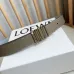 Loewe Leather Belts Luxury Design Fashion Original leather Genuine packaging width:2.8cm #B53943