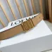 Loewe Leather Belts Luxury Design Fashion Original leather Genuine packaging width:2.8cm #B53943