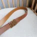 Loewe Leather Belts Luxury Design Fashion Original leather Genuine packaging width:2.8cm #B53944