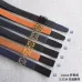 Loewe Leather Belts Luxury Design Fashion Original leather Genuine packaging width:3.2cm #B53946