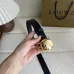 Loewe Leather Belts Luxury Design Fashion Original leather Genuine packaging width:3.2cm #B53947
