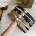 Loewe Leather Belts Luxury Design Fashion Original leather Genuine packaging width:3.2cm #B53947