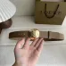 Loewe Leather Belts Luxury Design Fashion Original leather Genuine packaging width:3.2cm #B53947