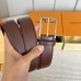 Louis Vuitton AAA+ Leather Belts 3.5cm #B33400