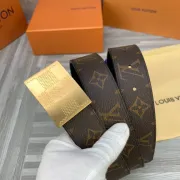 Louis Vuitton AAA+ Leather Belts W3.5cm (3 colors) #99896096