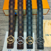 Louis Vuitton AAA+ Leather Belts W4cm #9129997