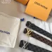 Men's Louis Vuitton AAA+ Belts 4CM Original Quality #B44605