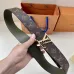 Men's Louis Vuitton Monogram Eclipse AAA+ Belts 4CM Original Quality #B44606