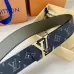 Men's Louis Vuitton Monogram Eclipse AAA+ Belts 4CM Original Quality #B44606