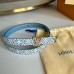 Women's Louis Vuitton AAA+ Leather Belts 2cm #B33403