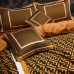 Bedding sets duvet cover 200*230cm duvet insert and flat sheet 245*250cm  throw pillow 48*74cm #99903749