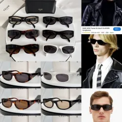 Luxury Designer Celine Inspired Sunglasses - UV Protection Eyewear  Multiple Color Options #B53355