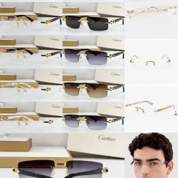 2026 Cartier AAA+ Sunglasses #B60624