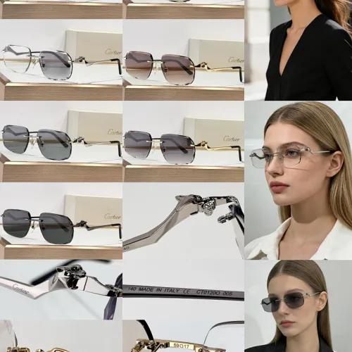 2026 Cartier AAA+ Sunglasses #B60628