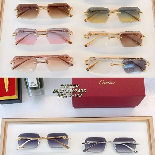 Cartier AAA+ Sunglasses original box #B64072