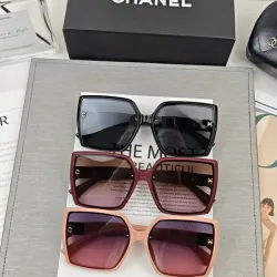 Chanel Sunglasses women' fashion  Rectangle Butterfly glasses #B53419
