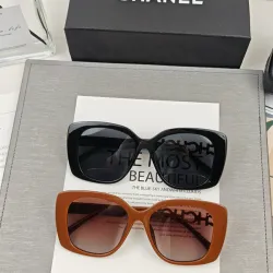 Chanel Sunglasses women' fashion  Rectangle Butterfly glasses #B53420