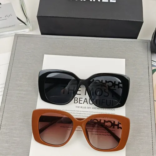 Chanel Sunglasses women' fashion  Rectangle Butterfly glasses #B53420