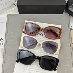 Chanel Sunglasses women' fashion  Rectangle Butterfly glasses #B53421